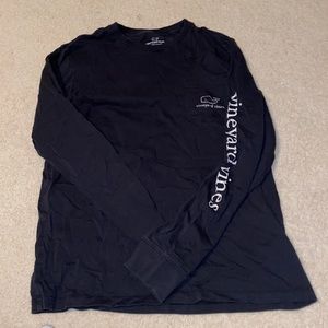 black vineyard vines long sleeve
